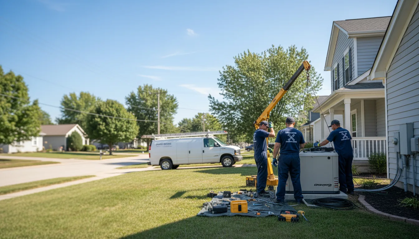 Generator Installation in University Park, IA near me